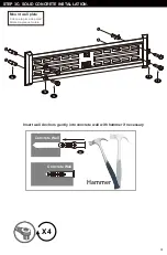 Предварительный просмотр 9 страницы Rapid video mounts RVM-44T120 Instruction Manual