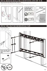 Preview for 8 page of Rapid video mounts RVM-75FM150 Instruction Manual