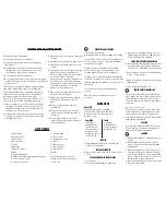 Предварительный просмотр 4 страницы Rapid 105E Operation Manual