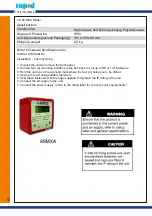 Предварительный просмотр 4 страницы Rapid 89 MXA Manual