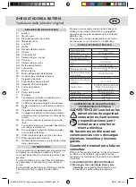 Preview for 34 page of Rapid BHX50 Original Operating Instructions