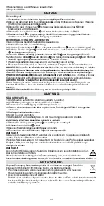 Предварительный просмотр 14 страницы Rapid BTX140 Operating Instructions Manual