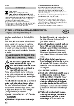 Preview for 86 page of Rapid BTX553 Instructions Manual