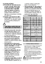 Preview for 101 page of Rapid BTX553 Instructions Manual