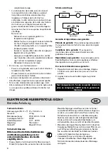 Preview for 8 page of Rapid EG340 Operating Instructions Manual