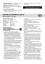 Preview for 15 page of Rapid EG340 Operating Instructions Manual