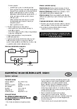 Preview for 38 page of Rapid EG340 Operating Instructions Manual