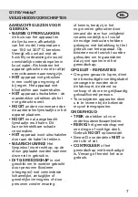 Preview for 7 page of Rapid Hobby7 Operating Instructions Manual