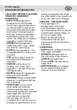 Preview for 11 page of Rapid Hobby7 Operating Instructions Manual