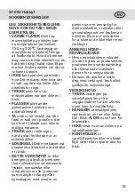 Preview for 13 page of Rapid Hobby7 Operating Instructions Manual