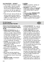 Preview for 20 page of Rapid Hobby7 Operating Instructions Manual