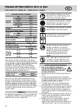 Предварительный просмотр 36 страницы Rapid PN21-40 M2 Manual