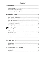 Preview for 2 page of Rapid RH25L Installation And User Manual