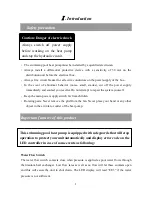 Preview for 3 page of Rapid RH25L Installation And User Manual