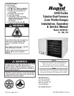 Rapid UHDS 100 Installation, Operation & Service Manual preview