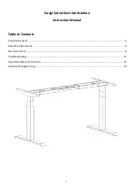 Preview for 1 page of Rapidline Boost Plus Single Sided Desk Workstation Assembly Instructions Manual