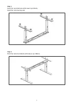 Preview for 4 page of Rapidline Boost Plus Single Sided Desk Workstation Assembly Instructions Manual