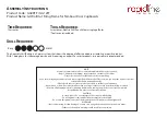 Rapidline GO GG09FF Assembly Instructions предпросмотр