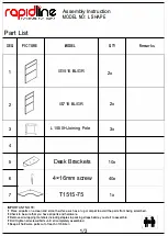 Preview for 2 page of Rapidline SHUSH30+ Assembly Instructions Manual