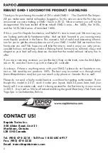 Preview for 2 page of Rapido GMD-1 Operator'S Manual