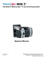 Rapiscan AS&E MINI Z Operator'S Manual preview