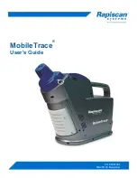 Preview for 1 page of Rapiscan Mobile Trace User Manual