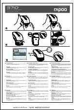 Preview for 2 page of Rapoo 3710P Quick Start Manual