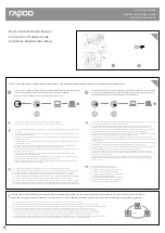 Preview for 1 page of Rapoo 6610M Quick Start Manual