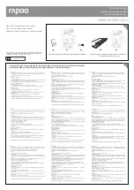 Preview for 1 page of Rapoo 9000M Quick Start Manual