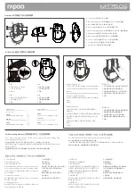 Rapoo MT750S Manual preview