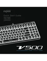 Rapoo V500 Quick Start Manual preview