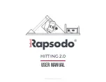 Preview for 1 page of Rapsodo HITTING 2.0 User Manual