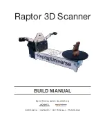 Raptor 3D Scanner Build Manual preview