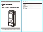 Raptor R25668 Instruction Manual preview
