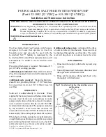 Preview for 1 page of Raritan 32-3003 Installation And Maintenance Instructions