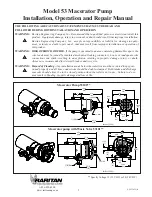 Предварительный просмотр 1 страницы Raritan 53 Installation, Operation And Repair Manual