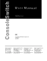 Предварительный просмотр 3 страницы Raritan ConsoleSwitch SCS232 User Manual