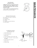 Preview for 3 page of Raritan Crown Head II Operation, Maintenance, And Installation Instructions