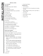 Preview for 6 page of Raritan Crown Head II Operation, Maintenance, And Installation Instructions