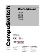 Предварительный просмотр 2 страницы Raritan CS16(R) User Manual