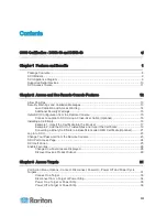 Preview for 3 page of Raritan Dominion SX II User Manual