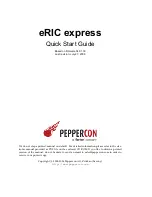 Raritan Peppercon eRIC express Quick Start Manual preview