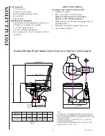 Предварительный просмотр 4 страницы Raritan PH Superflush Installation And Maintenance Instructions Manual