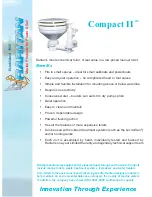 Предварительный просмотр 1 страницы Raritan Portable Toilets Compact II Specification