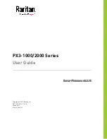 Raritan PX3-1000 series User Manual preview