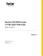 Raritan T1700-LED User Manual preview