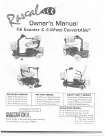 Preview for 1 page of Rascal R205 Owner'S Manual