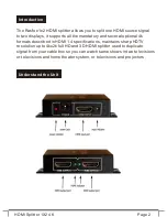 Предварительный просмотр 3 страницы Rasfox UH132 User Manual