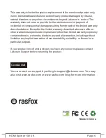 Preview for 7 page of Rasfox UH132 User Manual