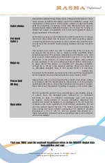 Предварительный просмотр 5 страницы RASHA PROFESSIONAL K2 Quick User Manual